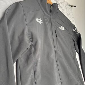 THE NORTH FACE Apex Jacket Outdoor Hiking Work Mens Size Medium Zip Pockets Logo